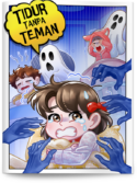 BUKU KANAK-KANAK: TIDUR TANPA TEMAN